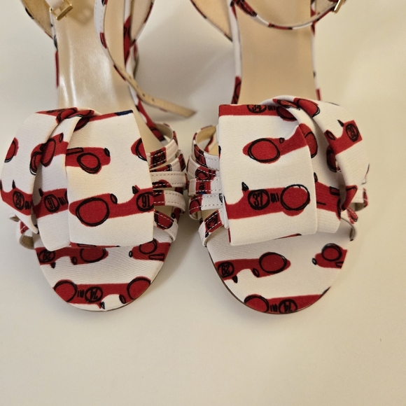 NWOT Kate Spade rare Ivana wedge sandals, size 9 - Picture 3 of 14
